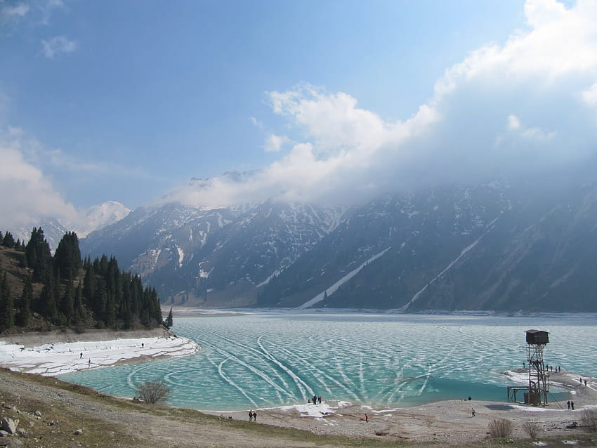 Big Almaty Lake 1332 - Big Almaty Lake HD wallpaper