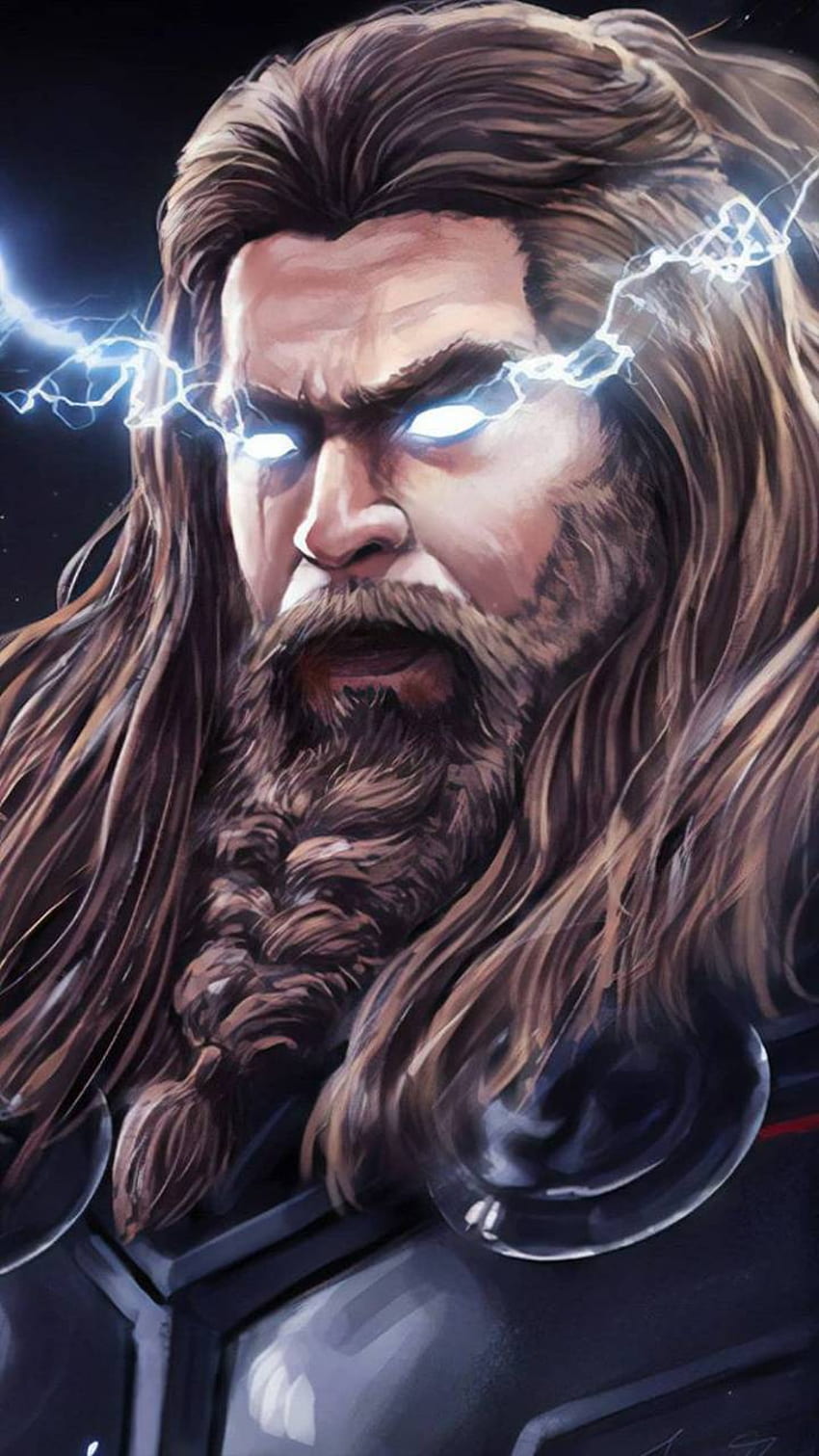 Fetter Thor HD-Handy-Hintergrundbild