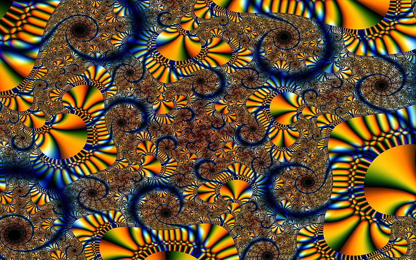 Abstrak, Pola, Bersinar, Terang, Cemerlang, Kaleidoskop Wallpaper HD