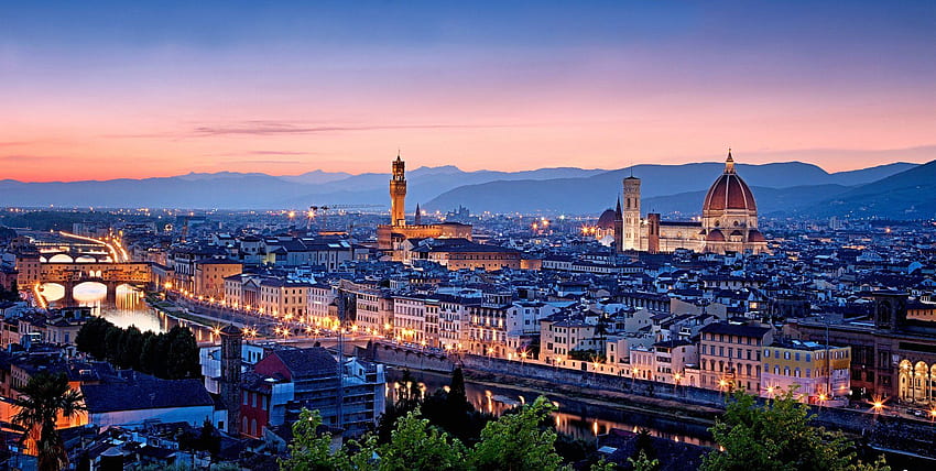 Italy Florence Landscape - 1920 x 967 - Cities Metropolis HD wallpaper