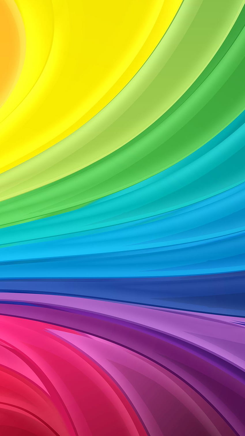 Rainbow Swirl iPhone HD phone wallpaper