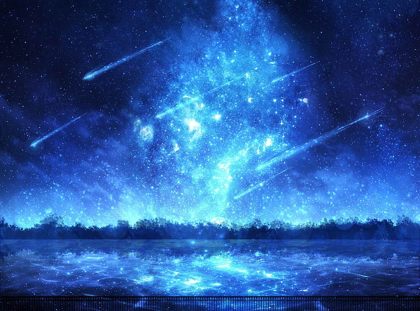 Anime Original Lake Comet Aurora Australis . Phong cảnh HD wallpaper |  Pxfuel