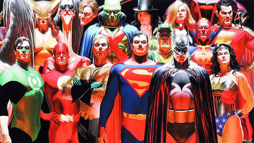 Alex Ross, Justice League Alex Ross HD wallpaper