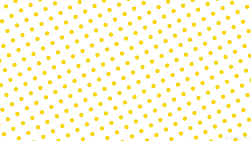 White Polka Dots Yellow Spots Gold - Yellow Spots -, Black and Gold Dots HD wallpaper