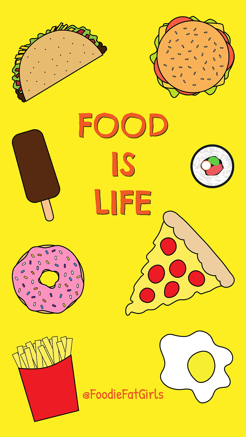 Foodie Phone . Foodies , Girl iphone, Food Logo HD phone wallpaper