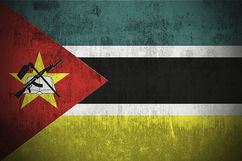 Rebelia w Cabo Delgado zagraża boomowi LNG w Mozambiku - Africa Integrity, Mozambique Flag Tapeta HD