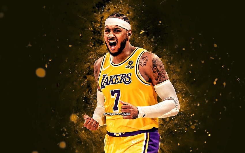 Carmelo Anthony, NBA, Los Angeles Lakers, LA Lakers papel de parede HD