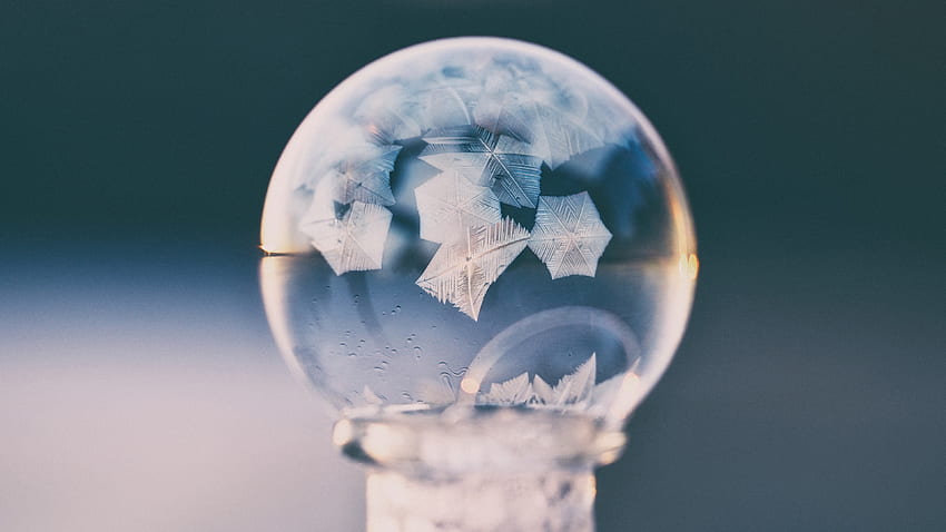 grafia, bolha congelada / e fundo móvel, bolhas congeladas papel de parede HD