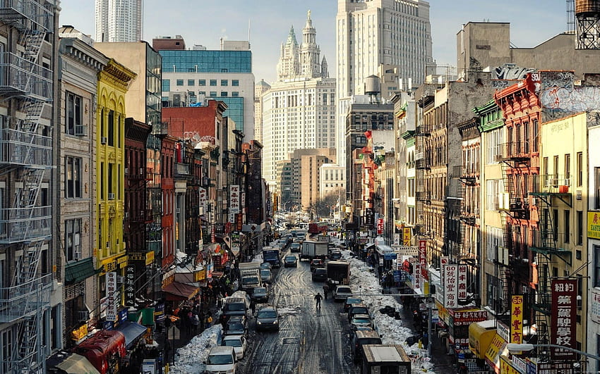 Jalan kota New York setelah hujan. perjalanan dan dunia. Lebih baik, Rainy New York Wallpaper HD
