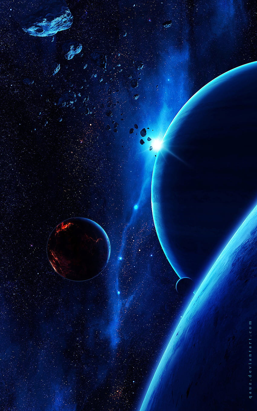 Planet, Alam Semesta, Bintang, Luar Angkasa, Kosmik, Satelit wallpaper ponsel HD