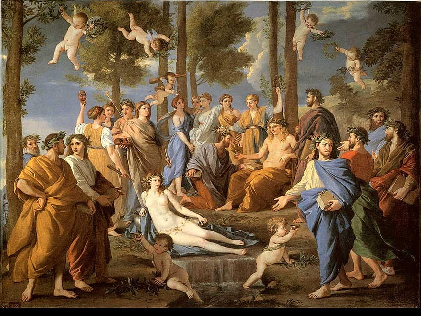 ギリシャの絵画、ギリシャの油絵 高画質の壁紙