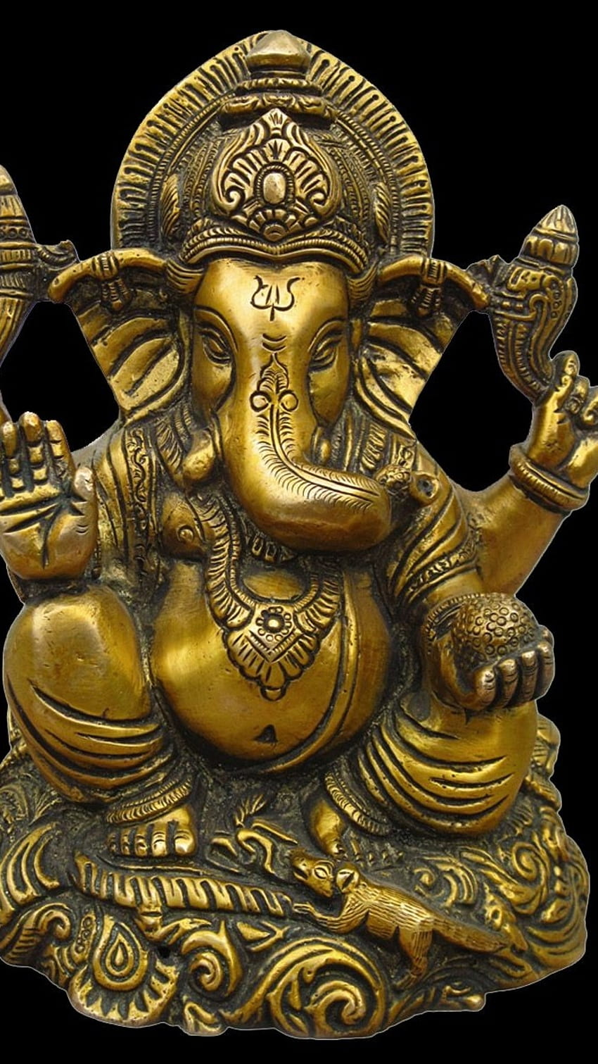 3d Ganesh, Dark Theme HD phone wallpaper | Pxfuel