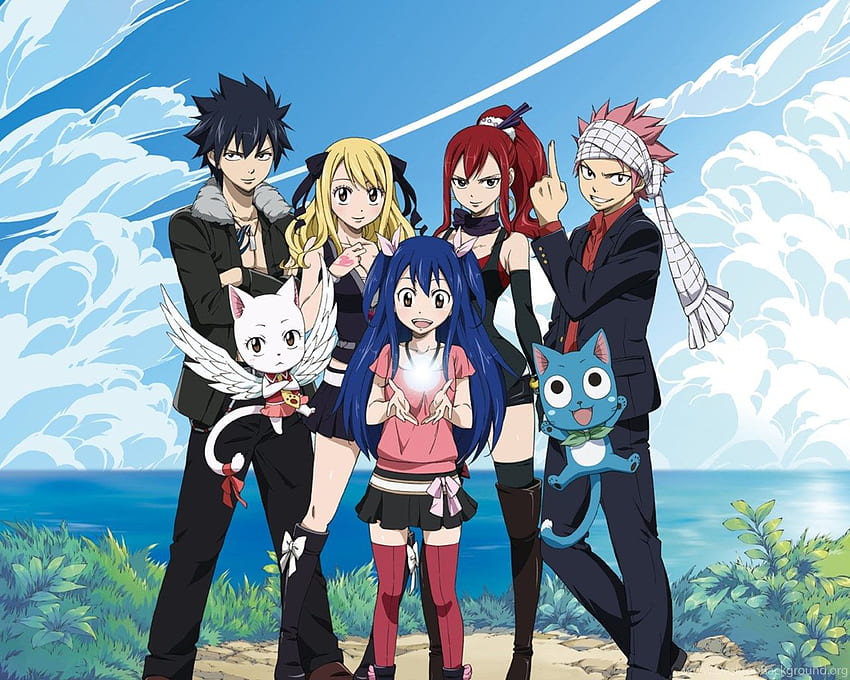 Fairy Tail (Guild) Fiore Kingdom For Samsung Galaxy S5, Fairy Tail Group HD wallpaper