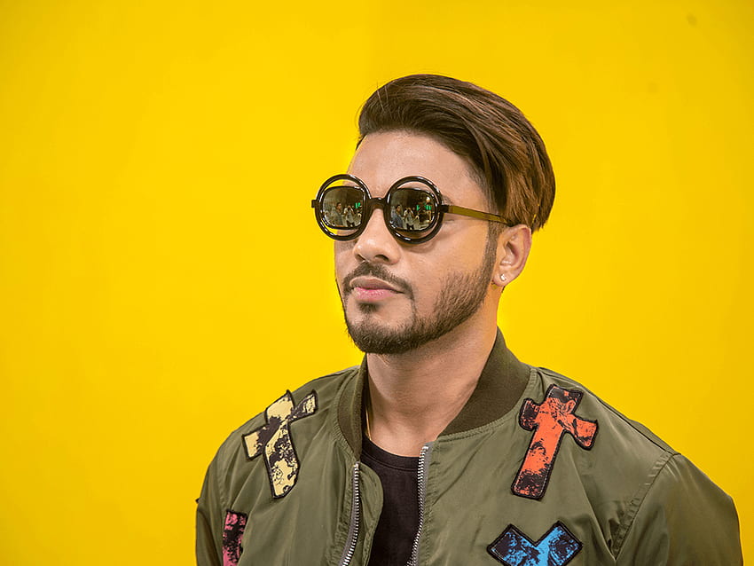 Celebrity Hairstyle of Raftaar from Dance India Dance Episode 4 2019   Charmboard