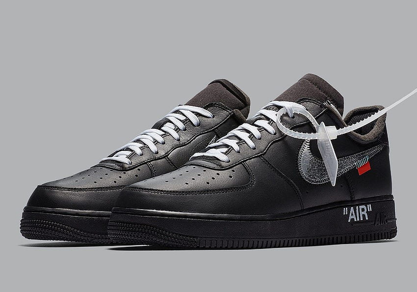 Official Of The Off White X Nike Air Force 1 MoMA Emerge, Black Air Force Sfondo HD