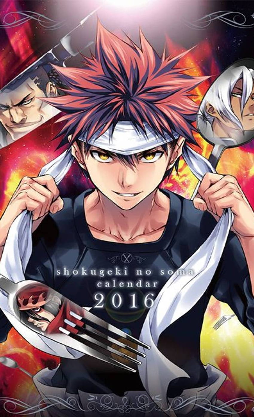 Sōma Yukihira Food Wars!: Shokugeki no Soma Anime Manga Desktop