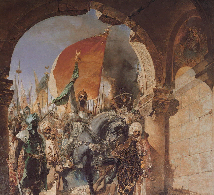オスマン帝国、Fatih Sultan Mehmet(II. Mehmet)、イスタンブール 高画質の壁紙