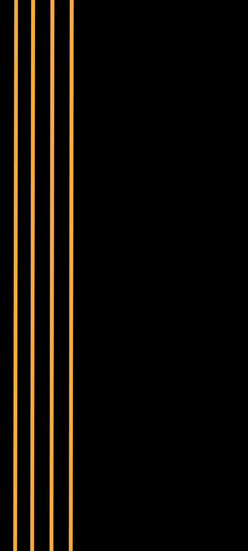 Simple Yellow Lines, Design, Abstract, Striped, Stripes, Black, , Patterns HD phone wallpaper