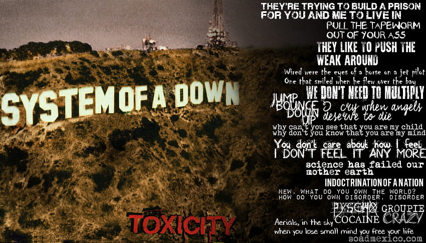 System Of A Down Toxicity HD wallpaper