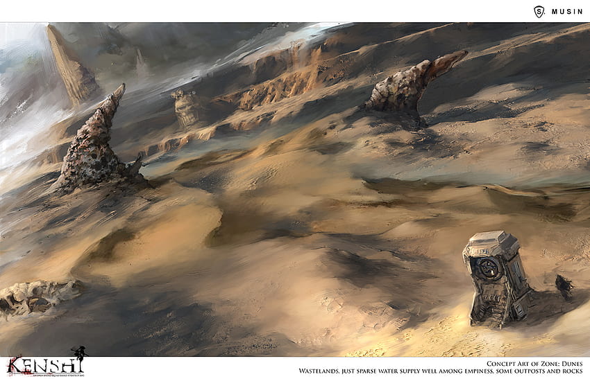 bukit pasir, Permainan Kenshi Wallpaper HD