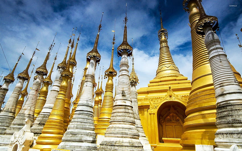 Shwedagon Pagoda - World, Chinese Pagoda HD wallpaper