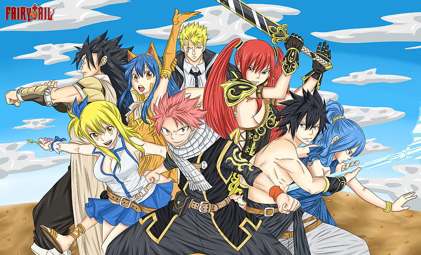 Fairy Tale Anime, Fairy Tail Characters HD wallpaper | Pxfuel