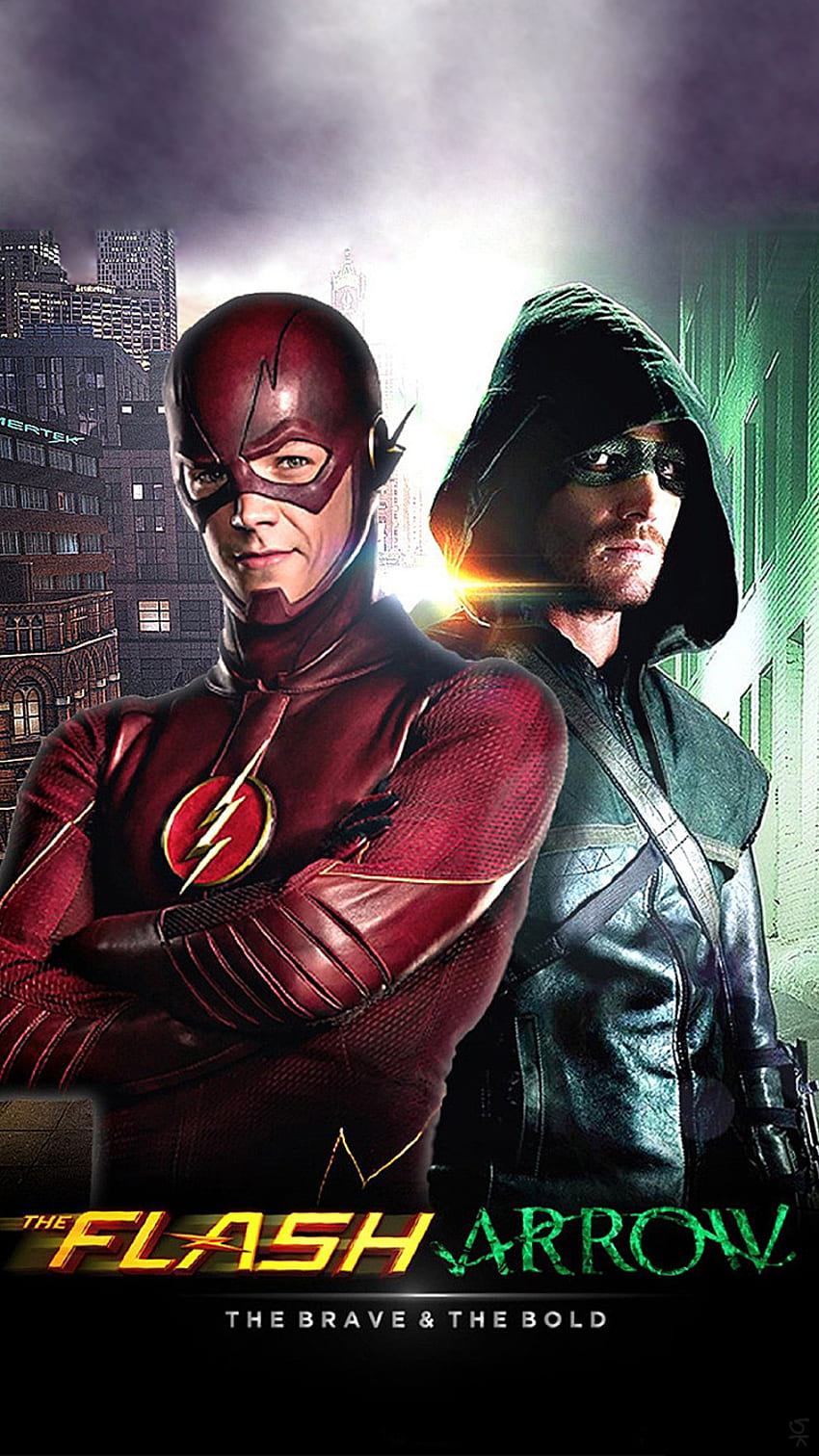 Flash vs Arrow Gallery HD phone wallpaper