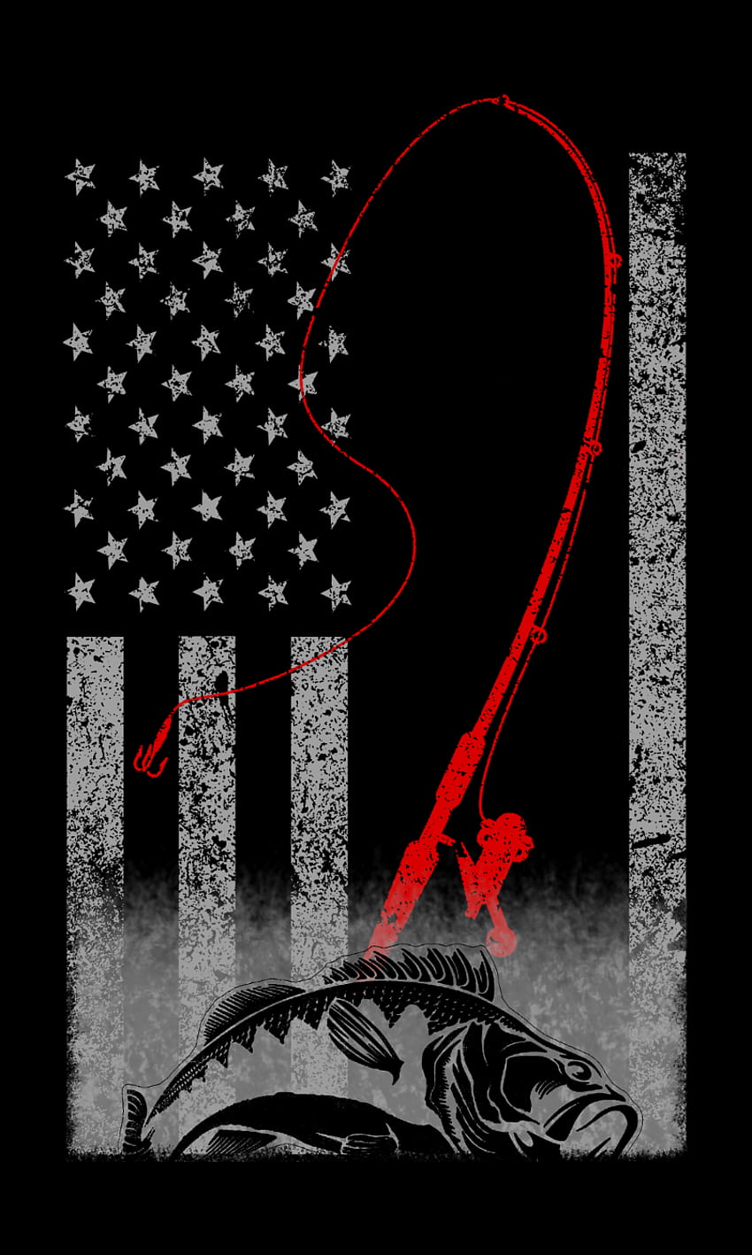 Illustration Of Salmon Fish Of Background Of Usa Flag In Grunge Style  Design Element For Postercard Banner Sign Emblem Vector Illustration Stock  Illustration  Download Image Now  iStock