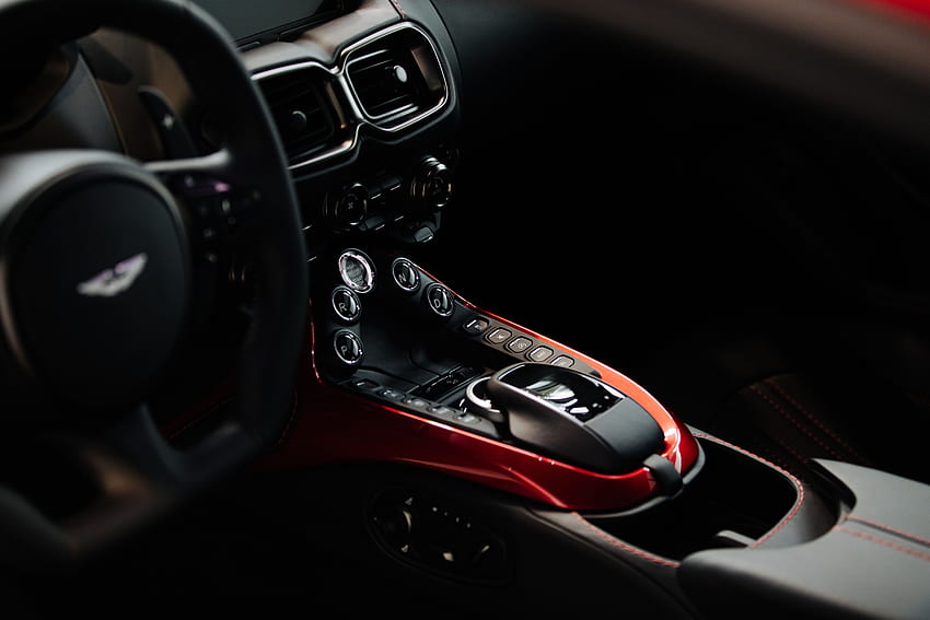 Interior, Aston Martin, Cars, Control Panel, Salon, Transmission, Gearbox HD wallpaper