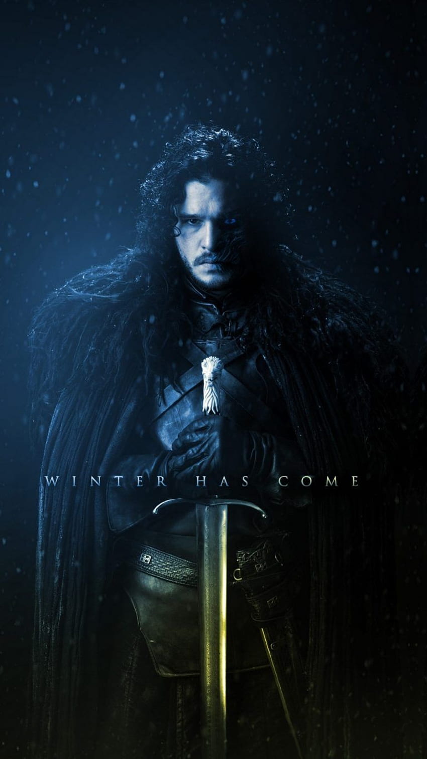 Game Of Thrones IPhone Z Pikselami Wysokiej Rozdzielczości. Możesz użyć tego W. Winter Is Coming, Got Game Of Thrones, Game Of Thrones Poster, Jon Snow Tapeta na telefon HD