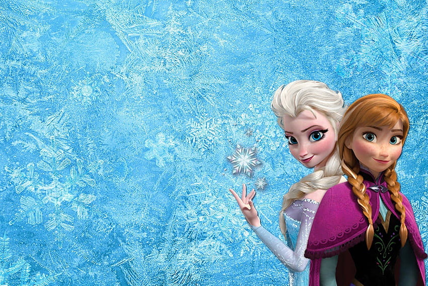 Dondurulmuş Anna ve Elsa 312 Dondurulmuş . Arka plan HD duvar kağıdı