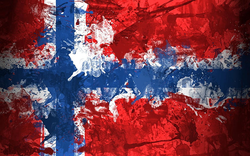 Background, Texture, Textures, Paint, Norway, Flag, Symbolism HD wallpaper