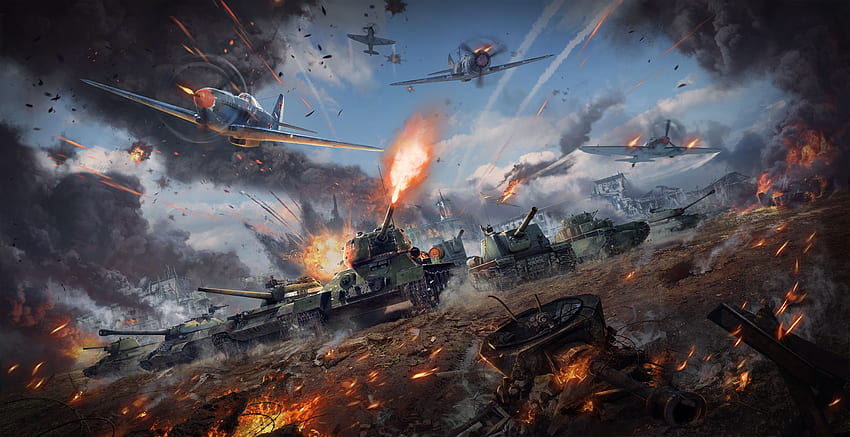 War Thunder, Segunda Guerra Mundial papel de parede HD