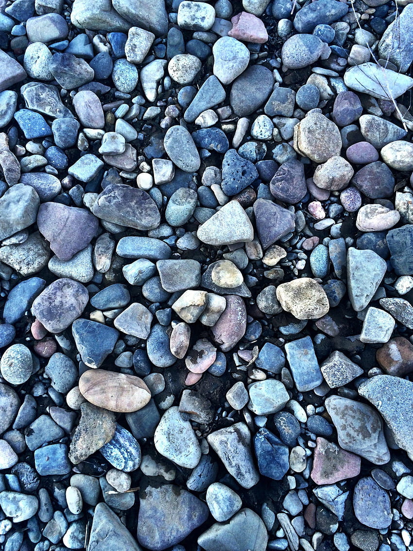 Stones, Pebble, Texture, Textures, Grey HD phone wallpaper