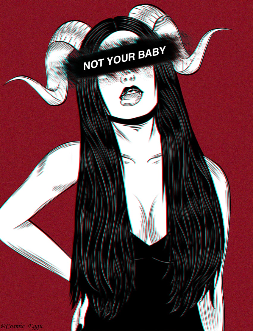 Meine Kunst, Satan Girl HD-Handy-Hintergrundbild