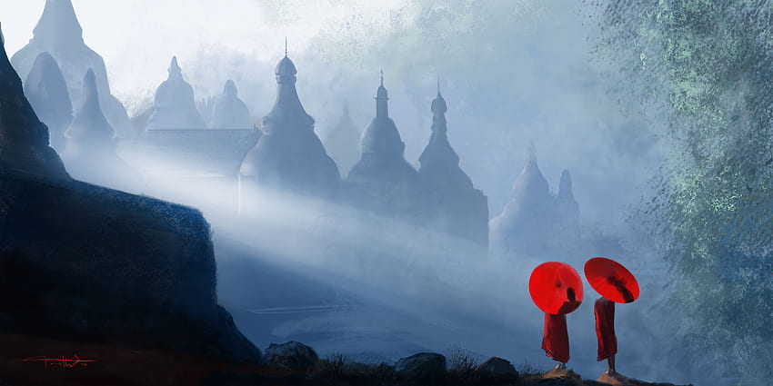 Bella de arte, de Birmania, Myanmar fondo de pantalla