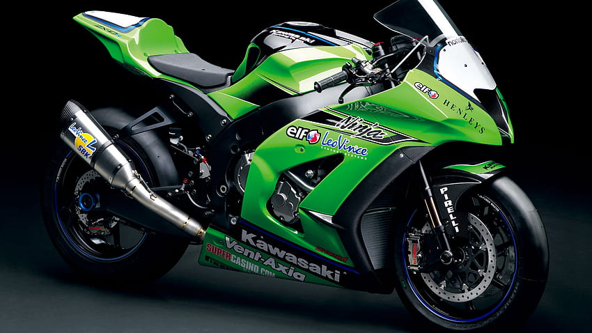 Kawasaki Entlüftung Zx10R . Neueste, Kawasaki Racing HD-Hintergrundbild