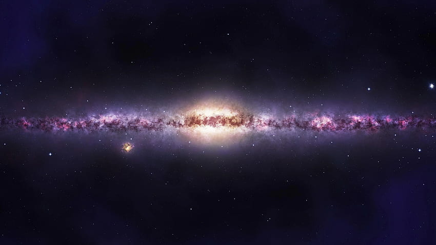 Milky Way Galaxy . Studio 10. Tens of thousands HD wallpaper