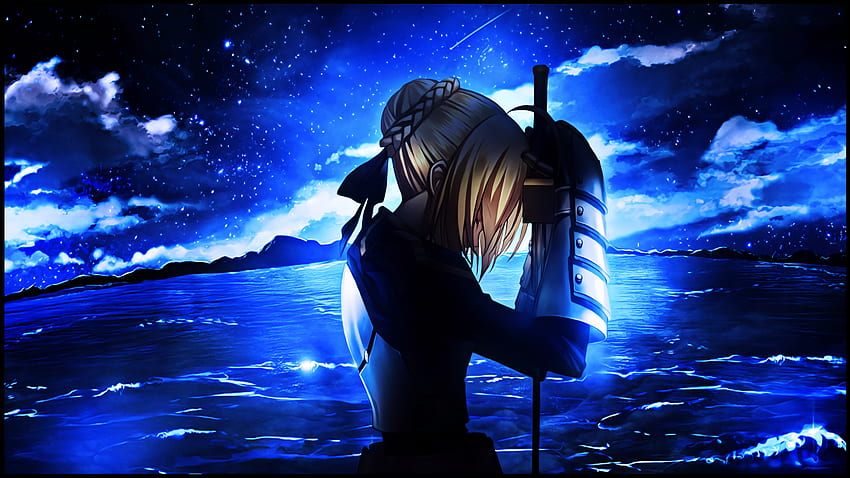 Anime Fate Stay Night Fate-Serie Sabre (Fate-Serie) HD-Hintergrundbild