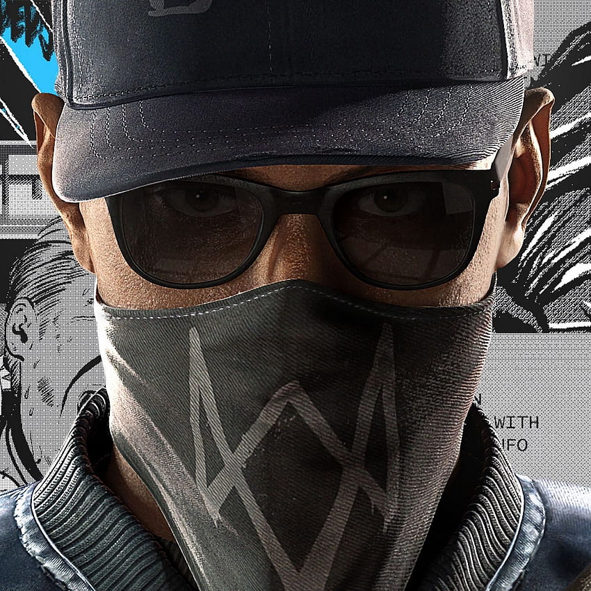 watch dogs 2, marcus holloway, face HD phone wallpaper