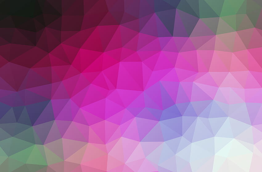 Pink, Tekstur, Tekstur, Geometris, Segitiga, Poligon Wallpaper HD