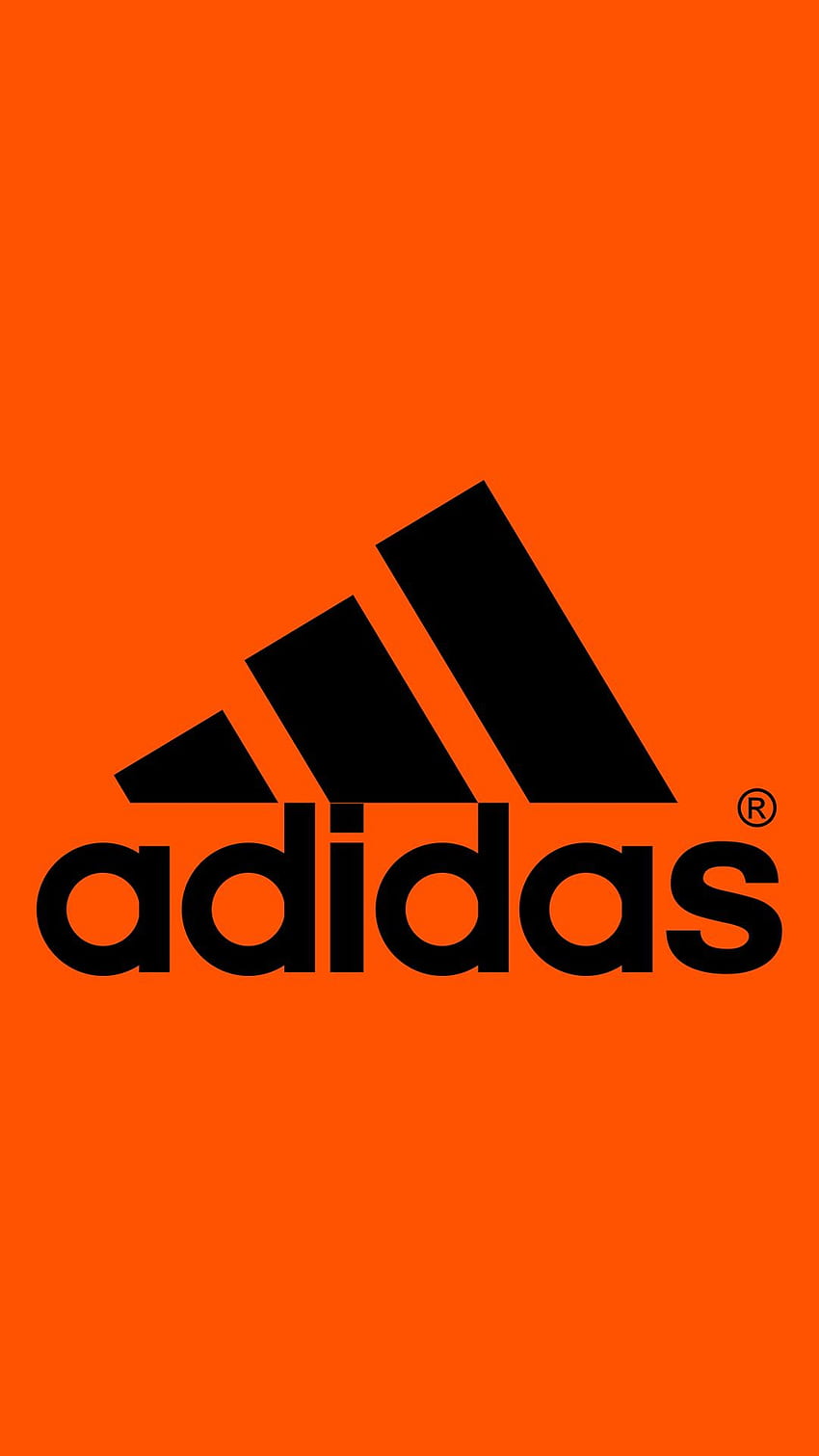 Adidas Orange, Colorful Adidas Logo HD phone wallpaper