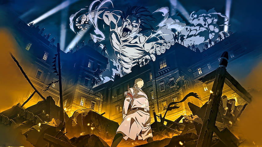 Titan Shingeki No Kyojin Anime에 대한 진격. , iPad 애니메이션 HD 월페이퍼