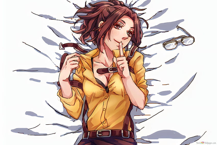 Attack On Titan - Hange Zoë , Hanji Attack On Titan HD wallpaper Attack On Titan - Hange Zoë , Hanji Attack On Titan HD wallpaper