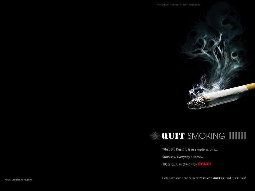 Quit Smoking HD wallpaper
