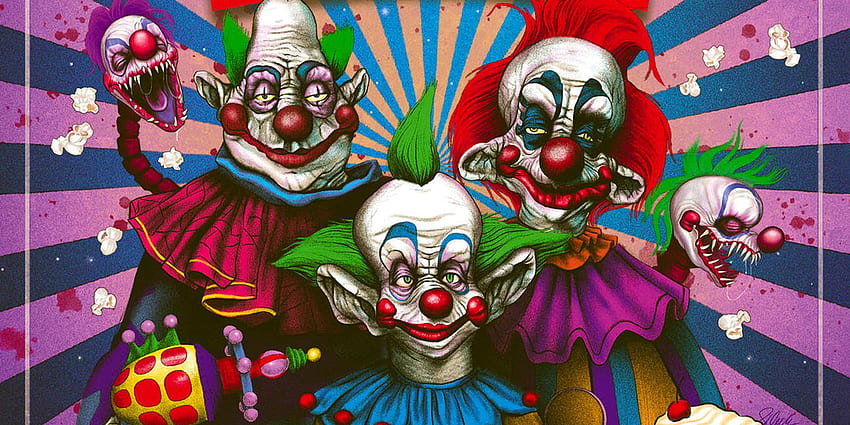 Killer Klowns From Outer Space 2 dipende dai fan, afferma il regista originale Sfondo HD