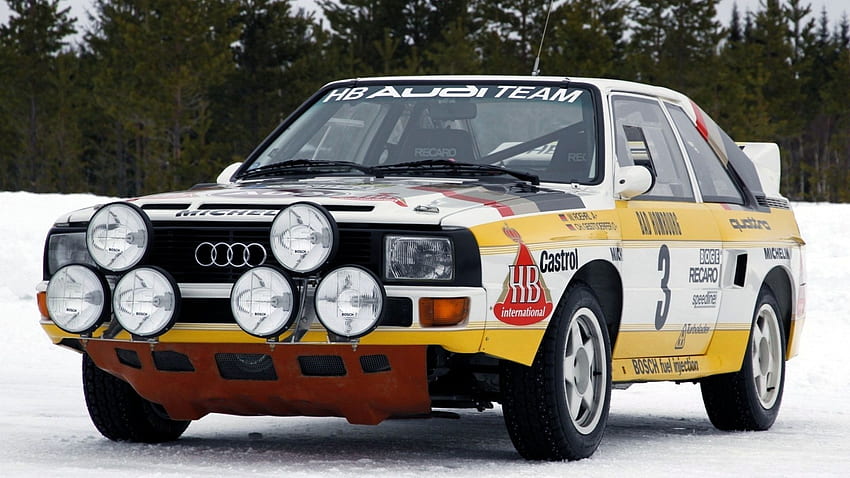 Group B, Rally Car, Audi, Quatro, Audi, Quattro, Rally HD Wallpaper ...