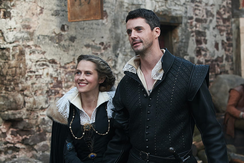 A Discovery of Witches (2018 - 2022), teresa palmer, man, vampire, matthew goode, matthew de clairmont, actress, woman, tv series, fantasy, diana bishop, couple, a discovery of witches, actor HD wallpaper