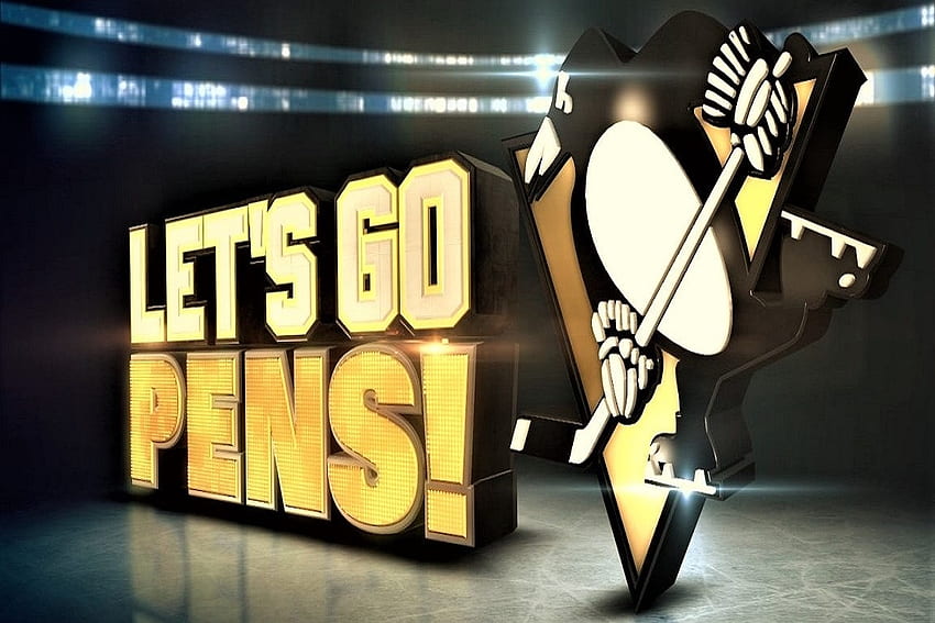 Vamos Canetas! Pittsburgh Penguins, Logo, Pittsburgh, NHL, Pinguins papel de parede HD