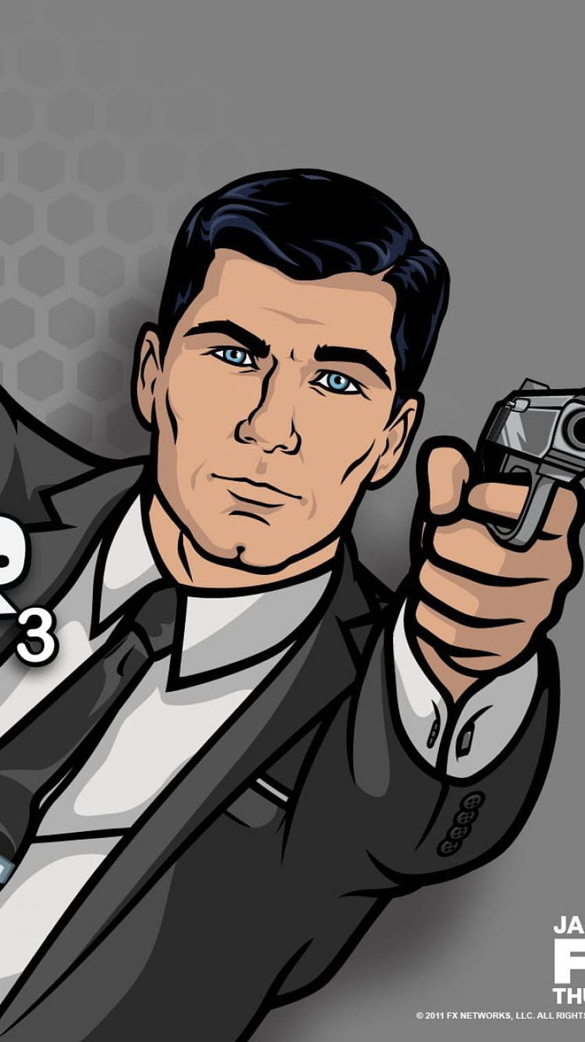 IPhone 6 Sterling archer .it HD phone wallpaper